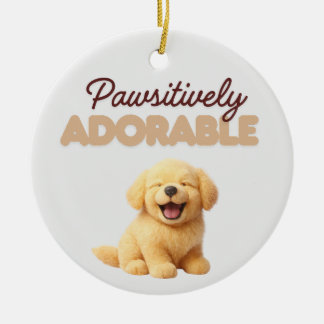 Adorno De Cerámica Adorable de patas