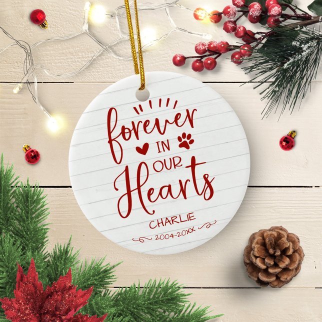 Adorno De Cerámica Adorable Granja Rústica Mascota Memorial (Subido por el creador)