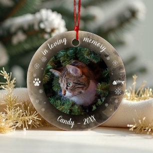 Adorno De Cerámica Adorable recuerdo personalizado de mascota rústica