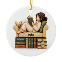 Adornorno de lector personalizado para una chica a