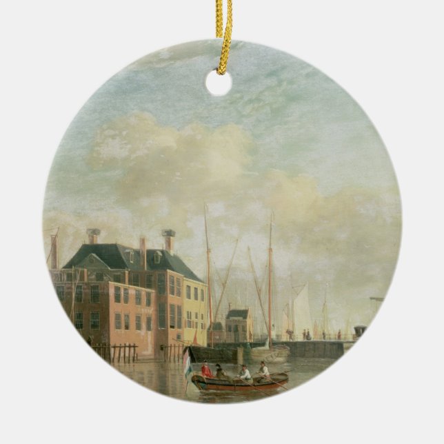Adorno De Cerámica Aduanas, Amsterdam (Frente)