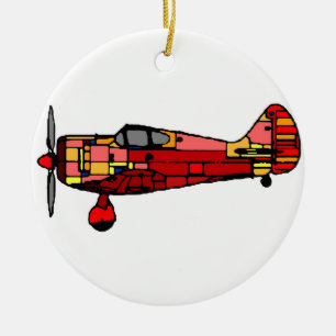 Adorno De Cerámica aeroplano