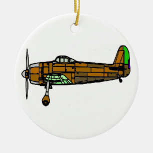 Adorno De Cerámica aeroplano