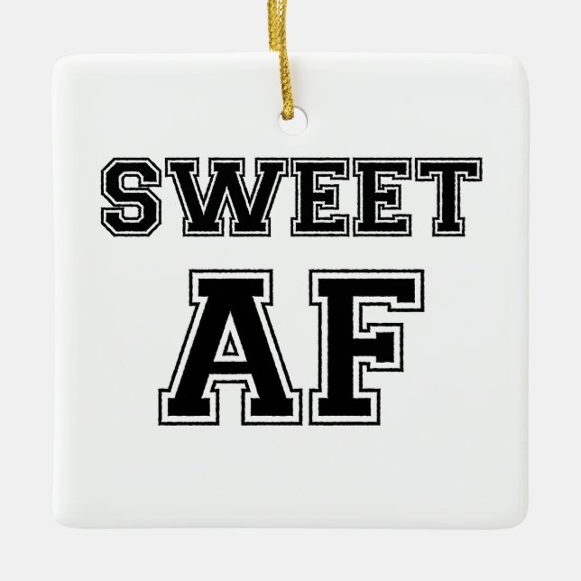 ADORNO DE CERÁMICA AF SWEET (Anverso)