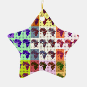 Adorno De Cerámica Africas