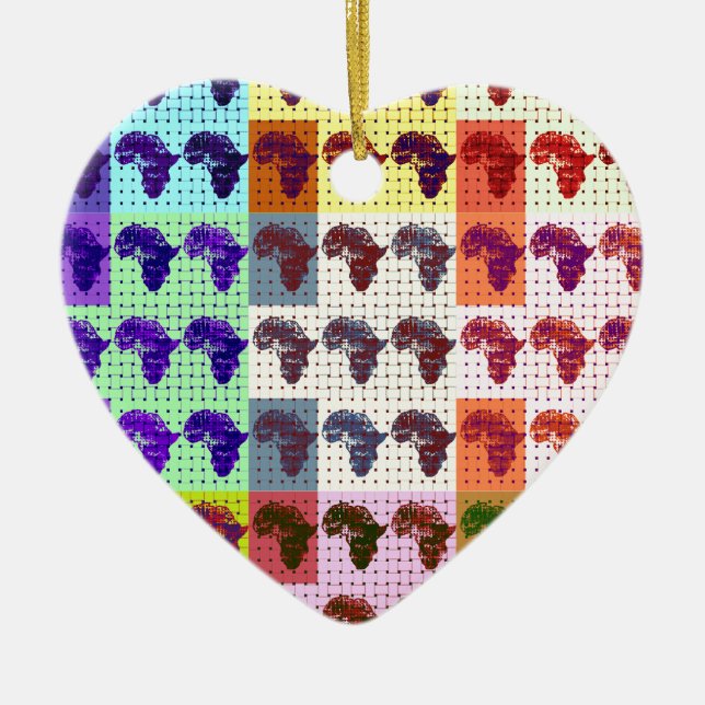 Adorno De Cerámica Africas (Frente)