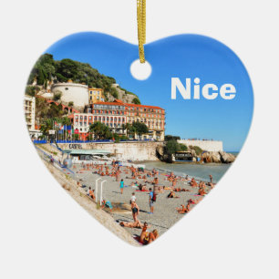 Adorno De Cerámica Agradable. Riviera francesa