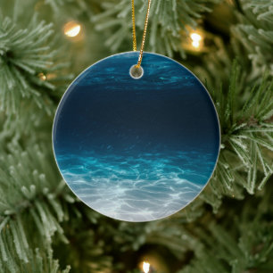 Adorno De Cerámica Agua del mar oceánico bajo el mar
