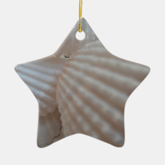 Adorno De Cerámica Aguas marinas blancas soleadas, marihuana Shell Be (Frente)