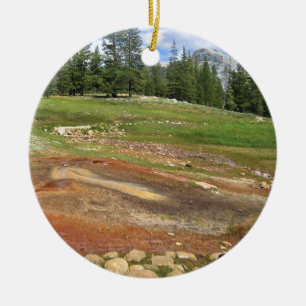 Adorno De Cerámica Aguas termales de Tuolumne Meadows, Yosemite, CA