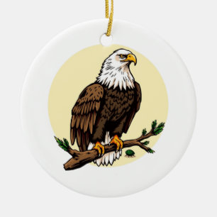 Adorno De Cerámica Águila