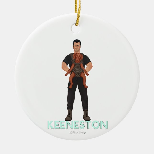 Adorno De Cerámica Ahmed and Nemi  (Frente)