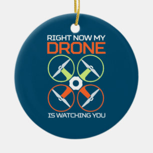 Adorno De Cerámica Ahora mismo mi dron
