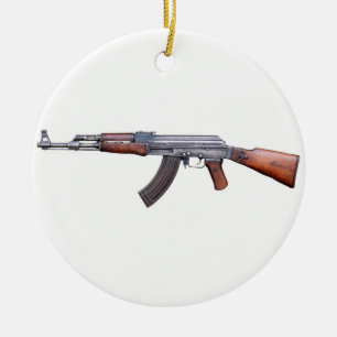 ADORNO DE CERÁMICA AK-47