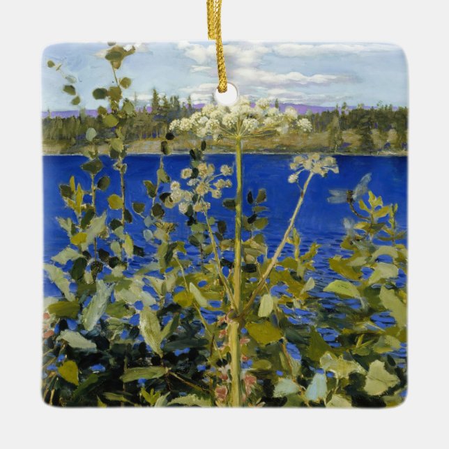 Adorno De Cerámica Akseli Gallen-Kallela - Angelica salvaje (Anverso)