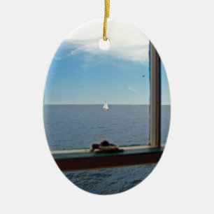 Adorno De Cerámica Al mar, al mar
