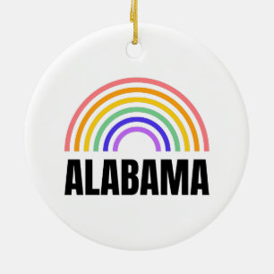 Adorno De Cerámica Alabama - Fútbol de Alabama - Amo Alabama