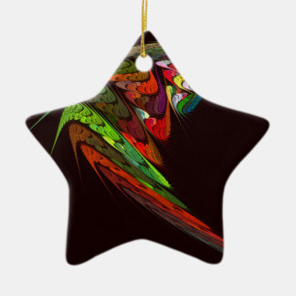 Adorno De Cerámica Alarma de la estrella de arte de Chameleon