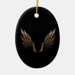 Adorno De Cerámica Alas abiertas