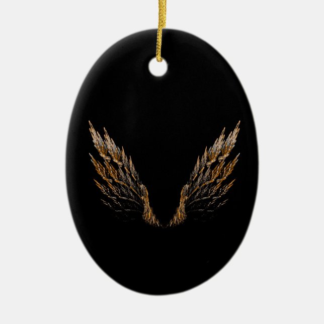 Adorno De Cerámica Alas abiertas (Frente)