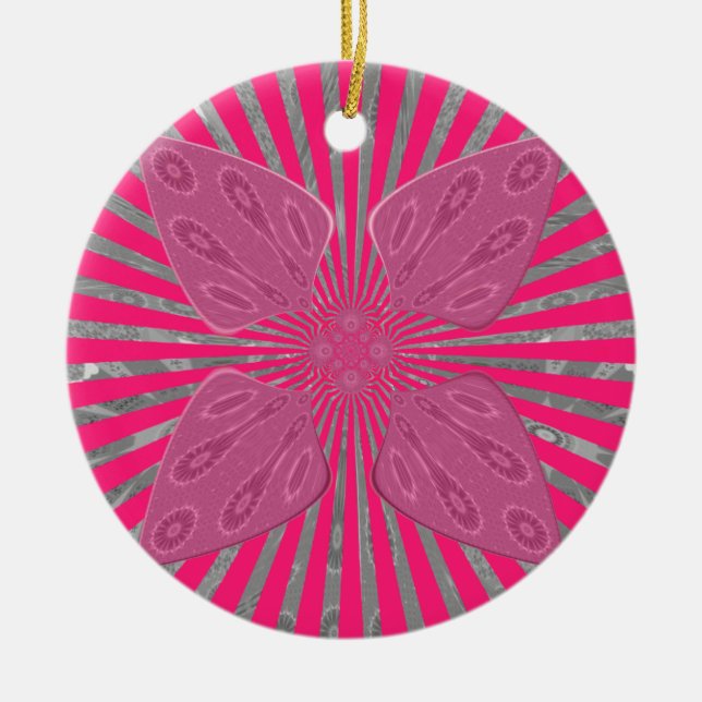 Adorno De Cerámica Alas de Bloom Eléctrico: Una Bella y una dureza Vi (Frente)