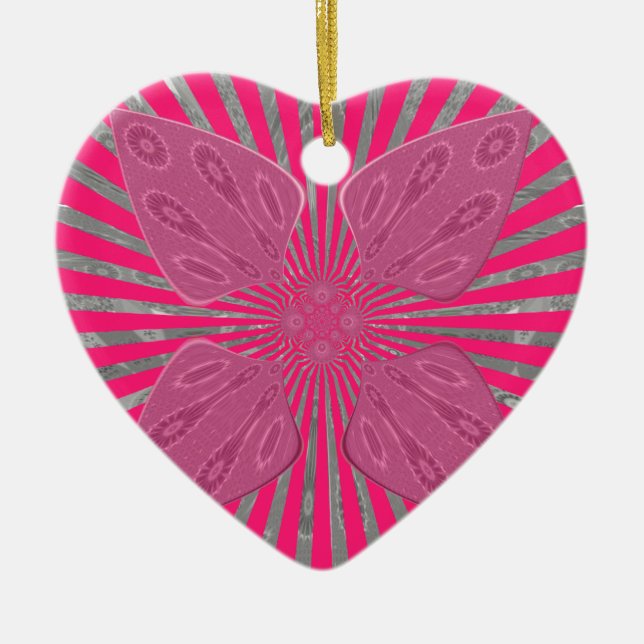 Adorno De Cerámica Alas de Bloom Eléctrico: Una Bella y una dureza Vi (Frente)