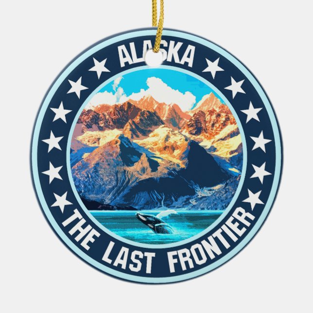 Adorno De Cerámica Alaska (Frente)