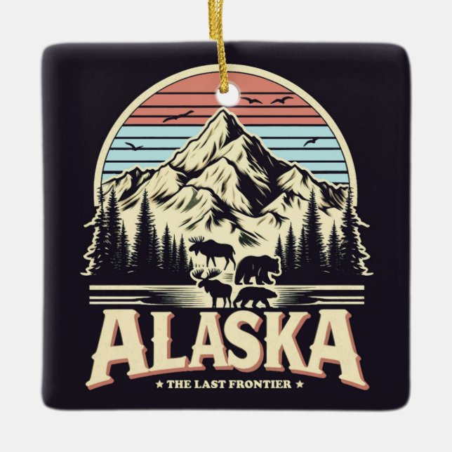 Adorno De Cerámica Alaska (Anverso)