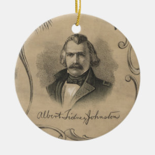 Adorno De Cerámica Albert Sidney Johnston