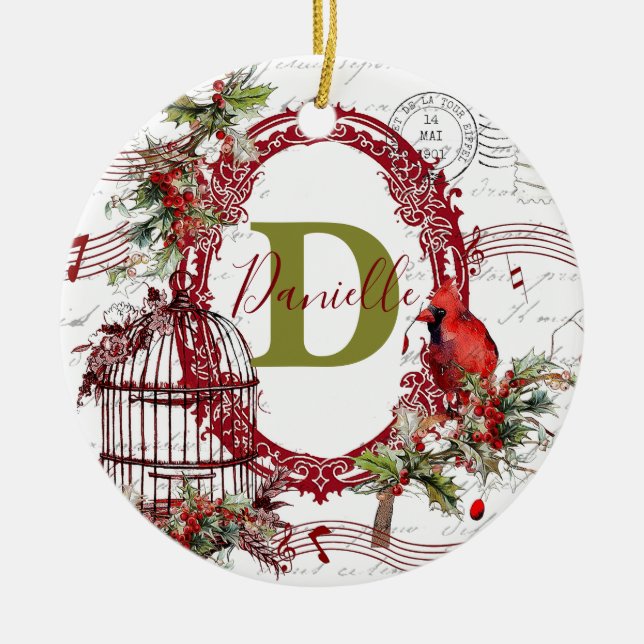 Adorno De Cerámica Alegría al mundo personalizada (Frente)