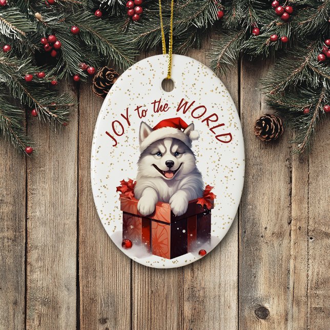 Adorno De Cerámica Alegría de la caja de regalo siberiana para el fer (Subido por el creador)