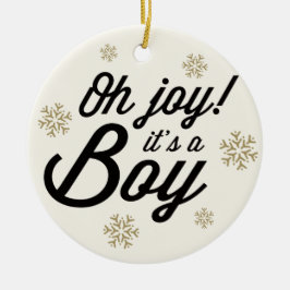 Adorno De Cerámica Alegría es anuncio de nacimiento de festividad de 