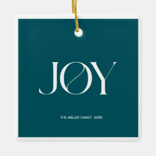 Adorno De Cerámica Alegría   NAVIDADES