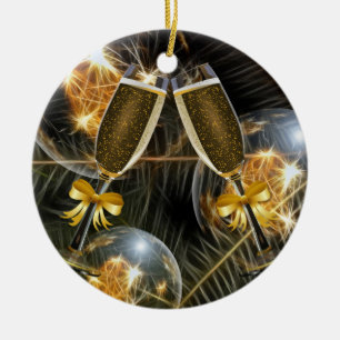 Adorno De Cerámica Alegrías del navidad