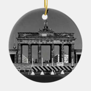 Adorno De Cerámica Alemania antigua Berlín Puerta de Brandeburgo
