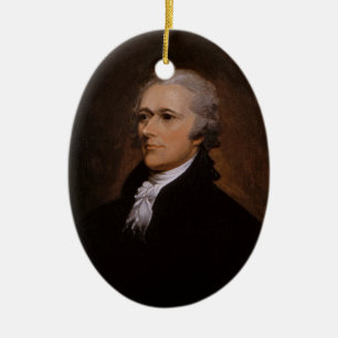 Adorno De Cerámica Alexander Hamilton