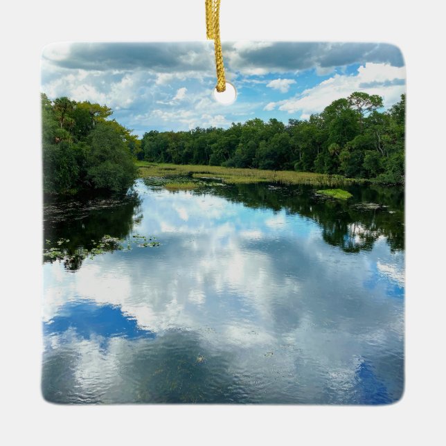 Adorno De Cerámica Alexander Springs Creek (Anverso)