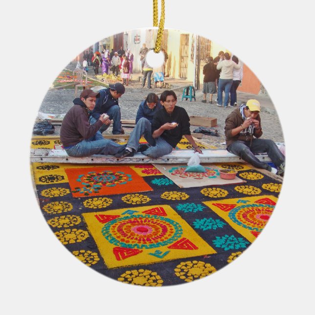 Adorno De Cerámica alfombra 18 (Frente)