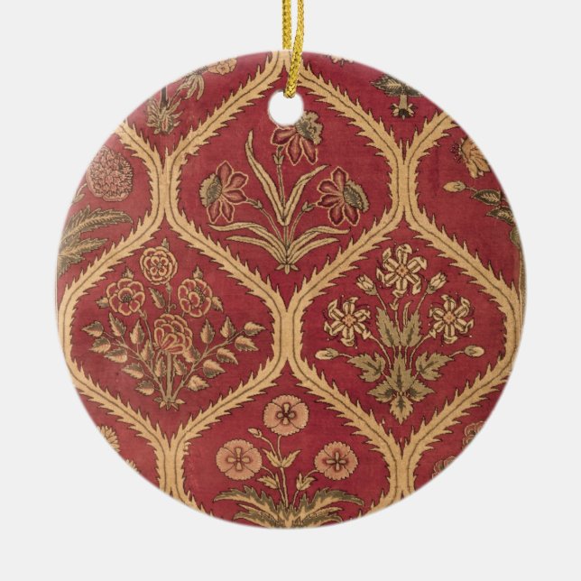 Adorno De Cerámica Alfombra persa o turca, décimosexto/siglo XVII (Frente)