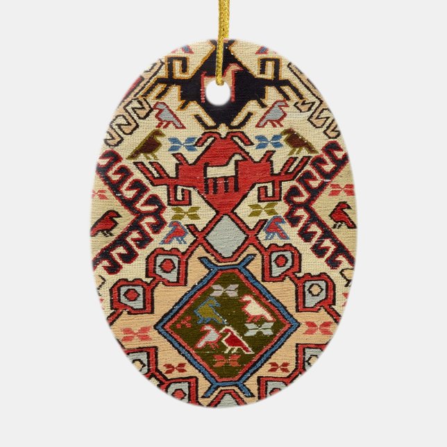 Adorno De Cerámica Alfombra turca #1 (Frente)