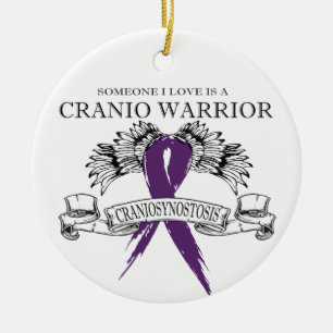 Adorno De Cerámica Alguien a quien amo tiene a Cranio