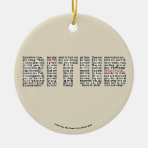 Adorno De Cerámica Alguien (BITUB)