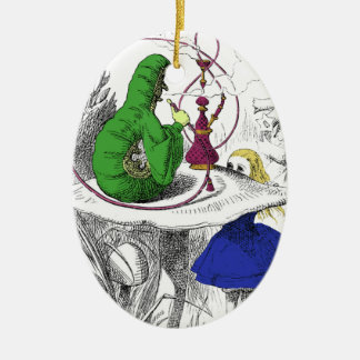 Adorno De Cerámica Alicia en el país de las maravillas - Caterpillar