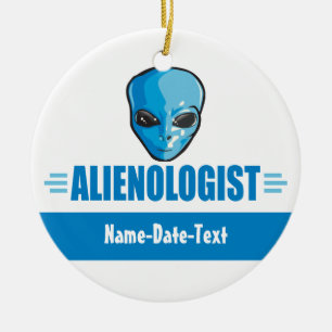 Adorno De Cerámica Alienígenas del espacio ultraterrestre
