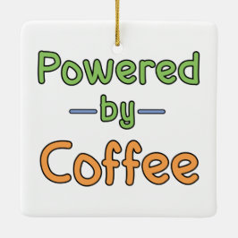 Adorno De Cerámica Alimentado por el café