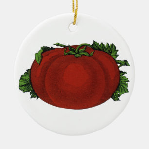 Adorno De Cerámica Alimentos para la cosecha, tomate, verduras y frut