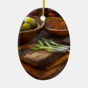 Adorno De Cerámica Alimentos - Verdura - Variedad de jardín