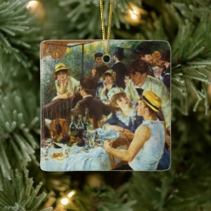 Adorno De Cerámica Almuerzo de los remeros de Pierre Renoir