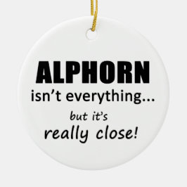 Adorno De Cerámica Alphorn no lo es todo