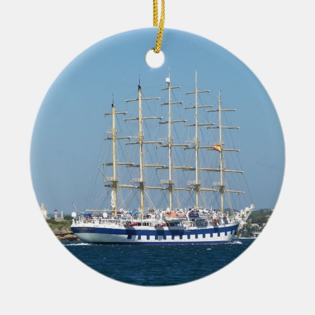 Adorno De Cerámica Alquiler de Royal Clipper (Frente)